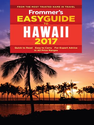 cover image of Frommer's EasyGuide to Hawaii 2017